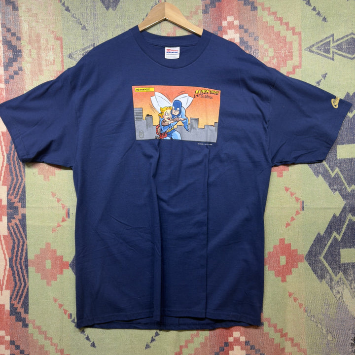 Allison Dare  Little Miss Adventures Vintage Comic Book T Shirt Size XL 2000s