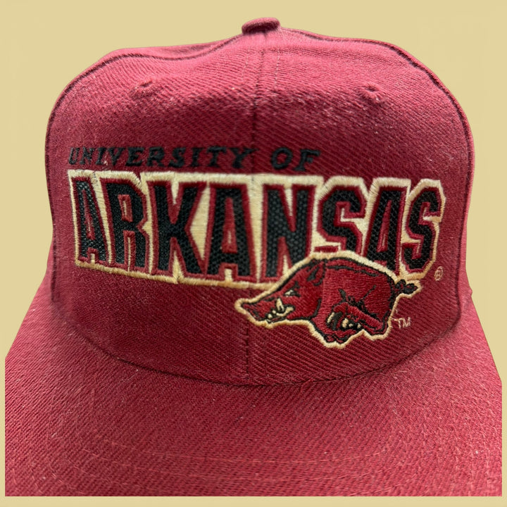Vintage Arkansas Sports Specialties 90s Snapback Hat