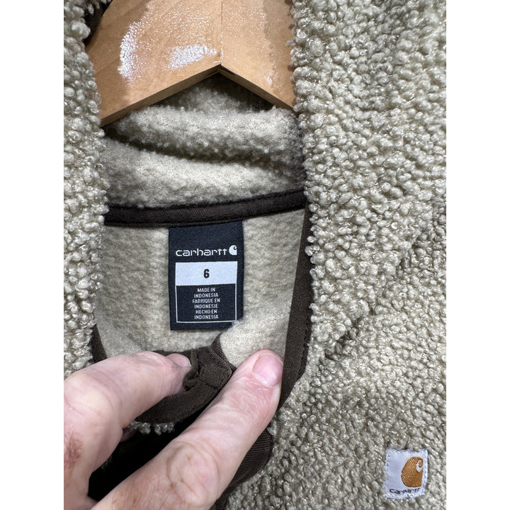 Youth Carhartt Deep Pile Fleece Hoodie Size 6