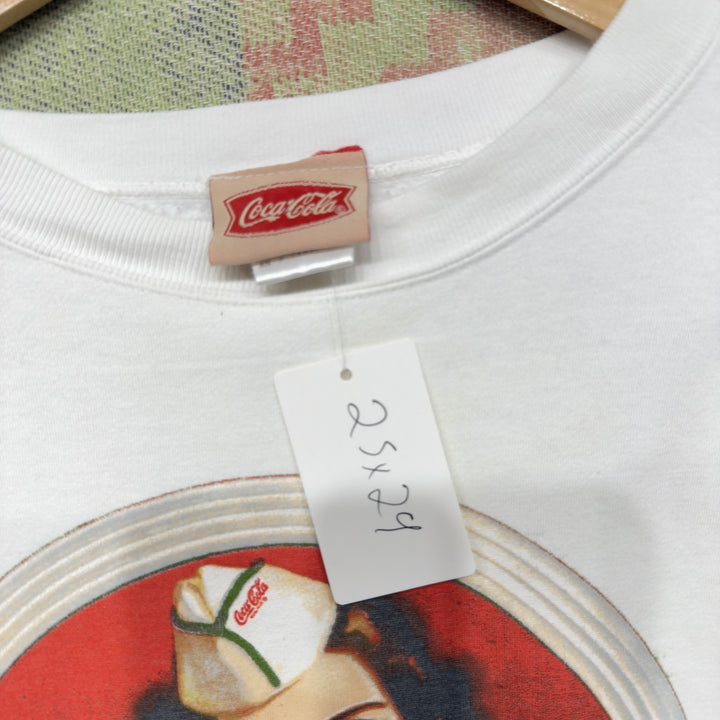 Coca Cola Vintage Sweatshirt Size XL 90s