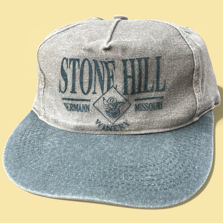 Vintage Stone Hill 90s Snapback Hat