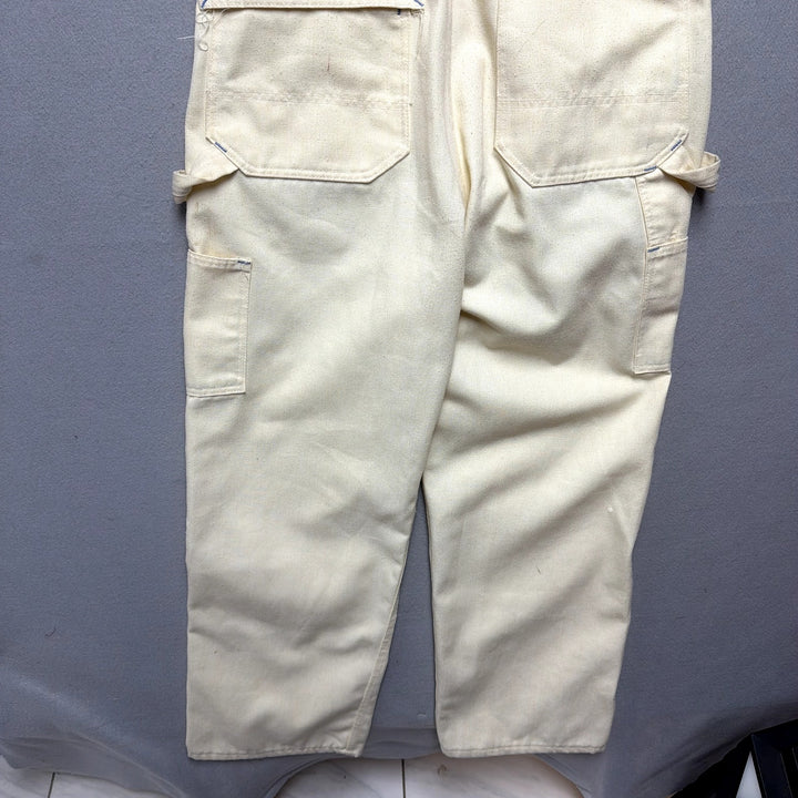 Vintage Sears Toughskins Union Made Painters Overalls Size 34