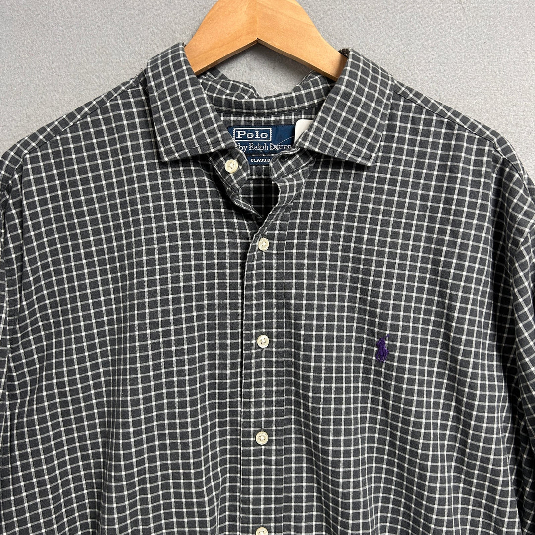 Vintage Polo Ralph Lauren Plaid Shirt Size XXL
