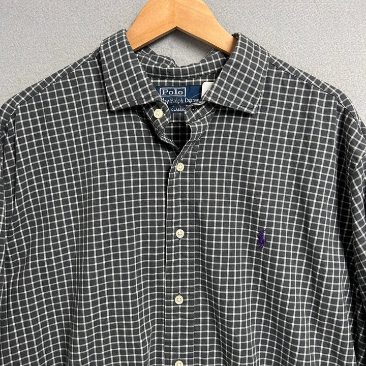 Vintage Polo Ralph Lauren Plaid Shirt Size XXL