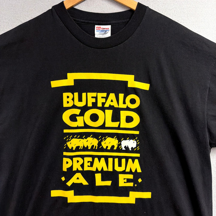 Vintage Buffalo Gold Premium Ale T shirt Size XL