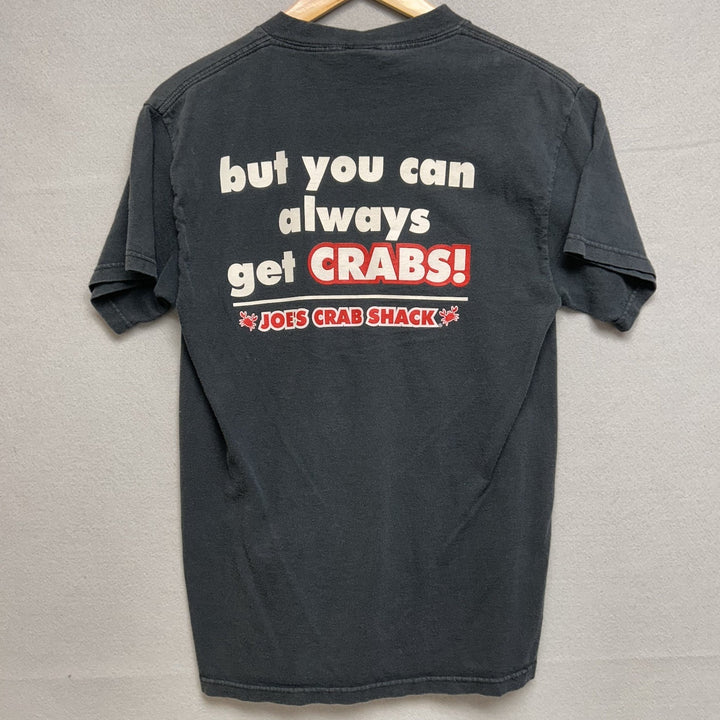 Y2K Joes Crab Shack "Can't Get What You Want" Shirt Size Small