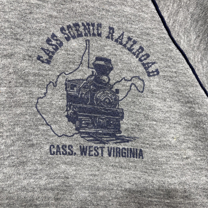 Vintage Cass Scenic Railroad Hoodie Size XL