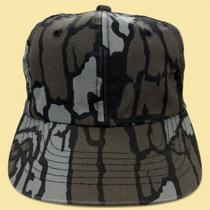 Vintage 90s Duck Bay Trebark Camo Snapback Hat