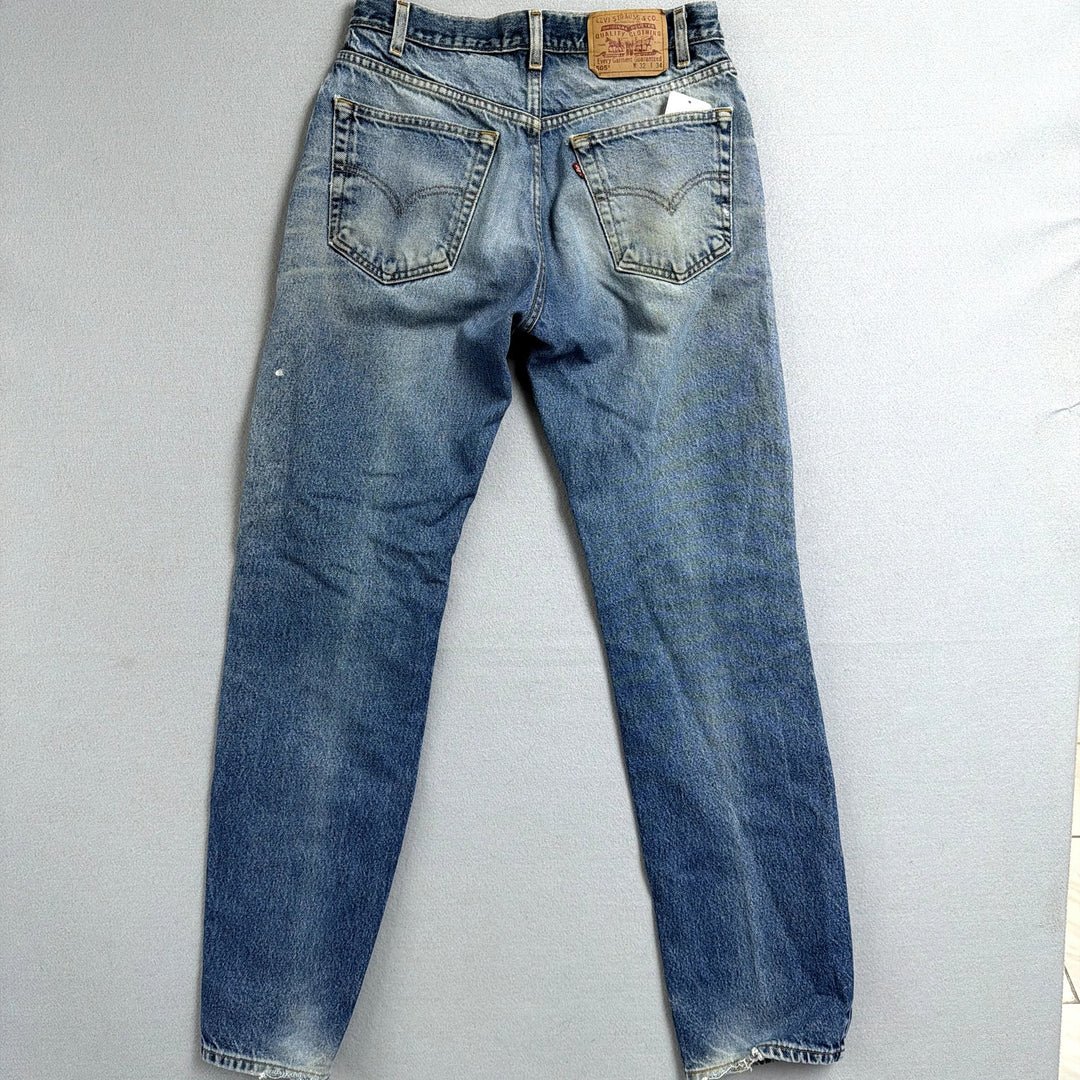 Vintage Levi's 505 Paint Splattered Jeans Size 30