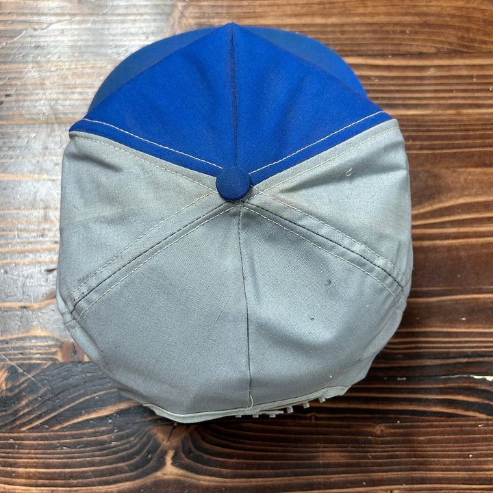 90's Chicken...American Choice Blue/Grey Snapback Farm Hat