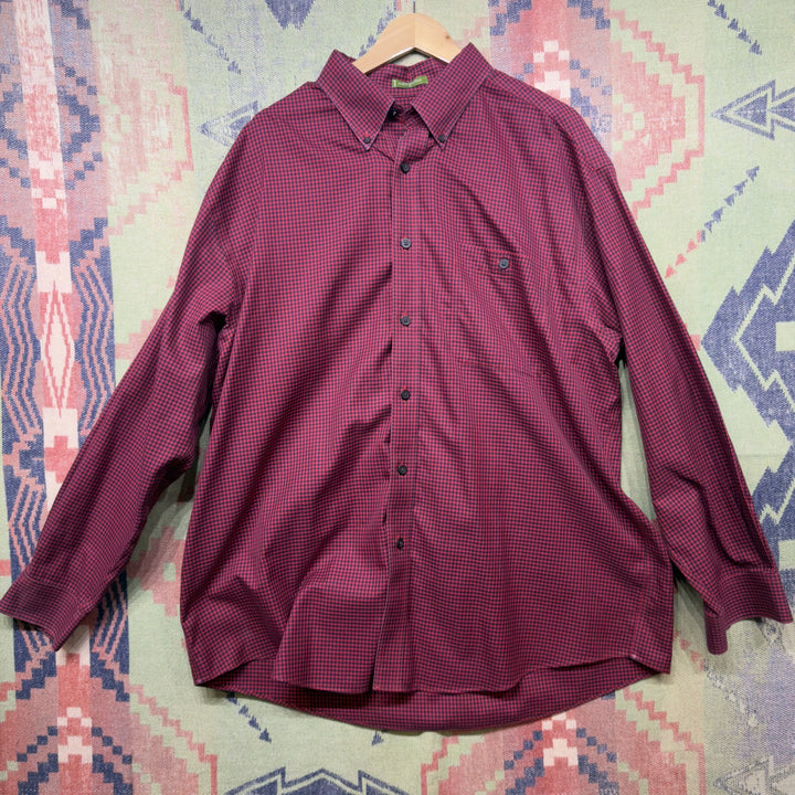 Orvis Plaid Vintage Button Down Shirt XL 2000s