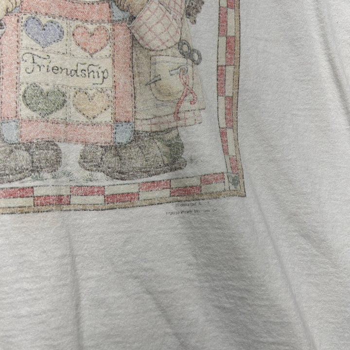 Vintage Reap What You Sew Friendship T shirt size Large