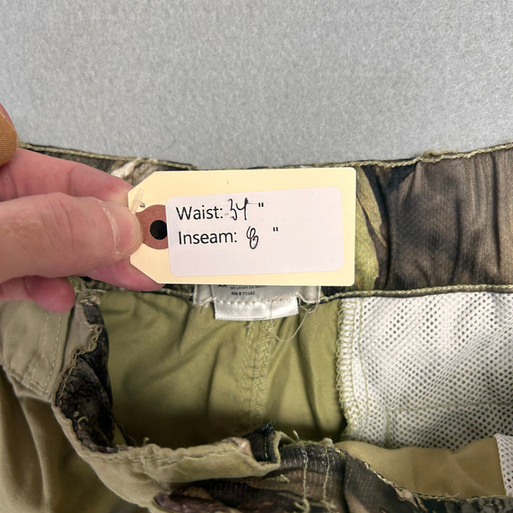 Mossy Oak Lifestyle Cargo Shorts Size Large