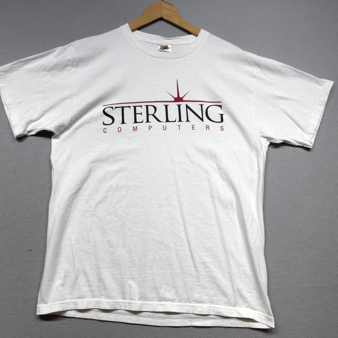 Vintage Sterling Computers T Shirt Size Large