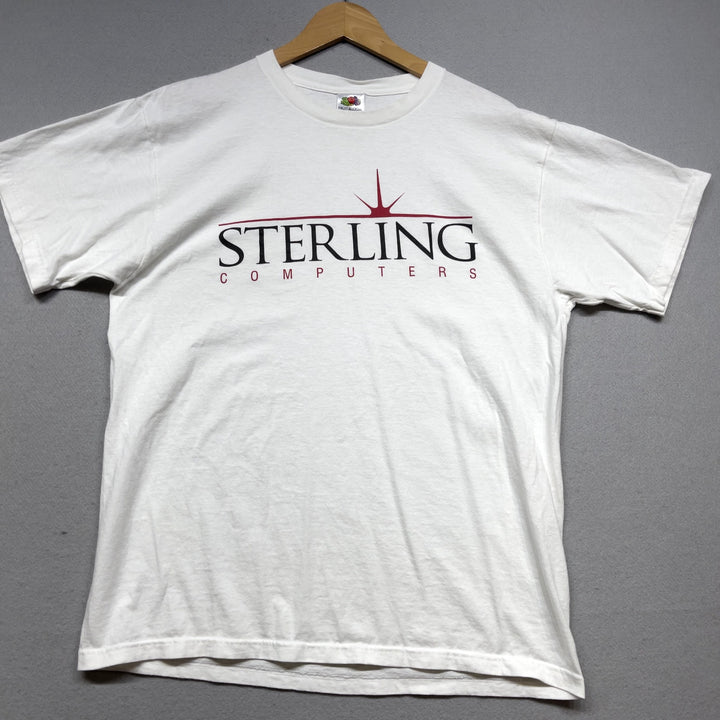 Vintage Sterling Computers T Shirt Size Large