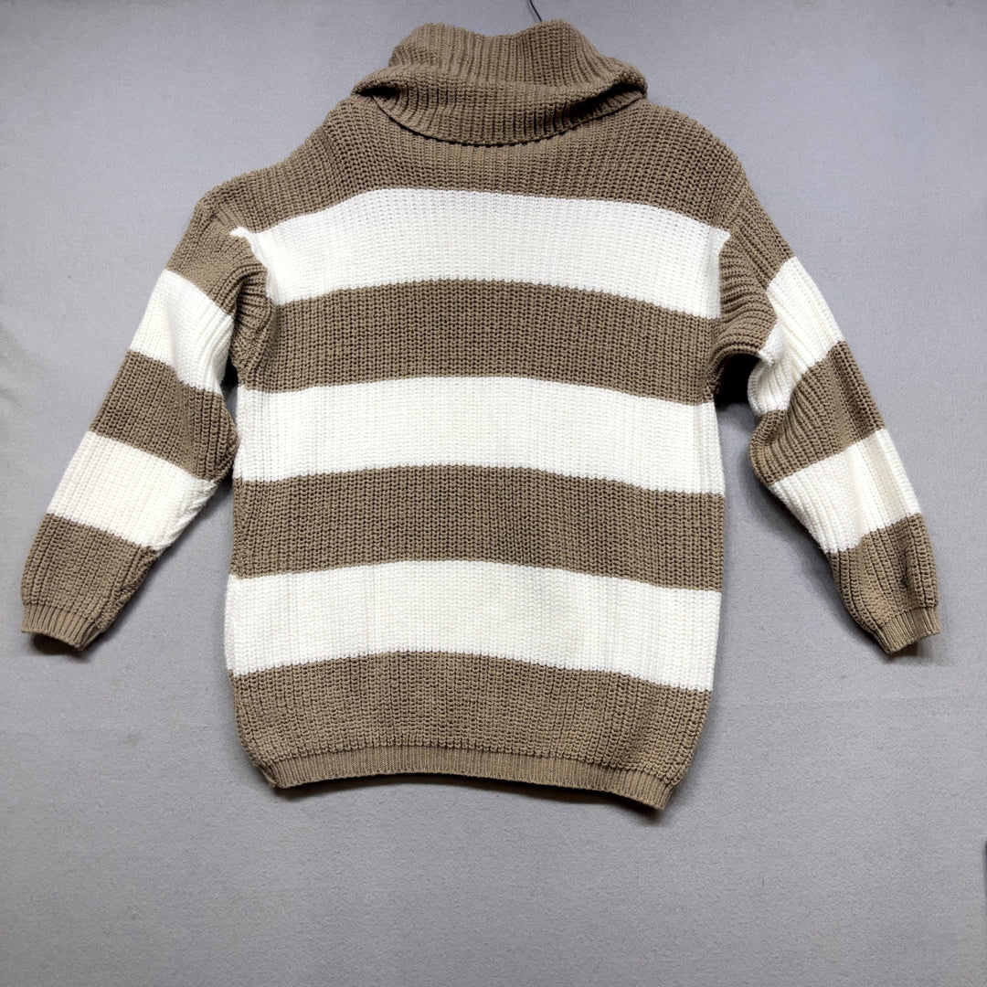 Vintage J Knit Turtleneck Sweater Size Large