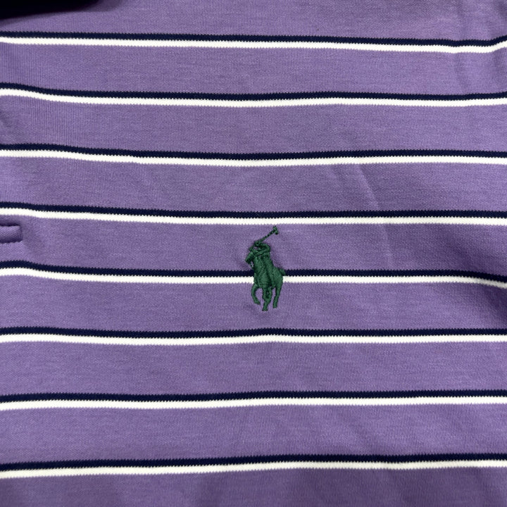 Polo Ralph Lauren Lavender Purple Striped Shirt Size small