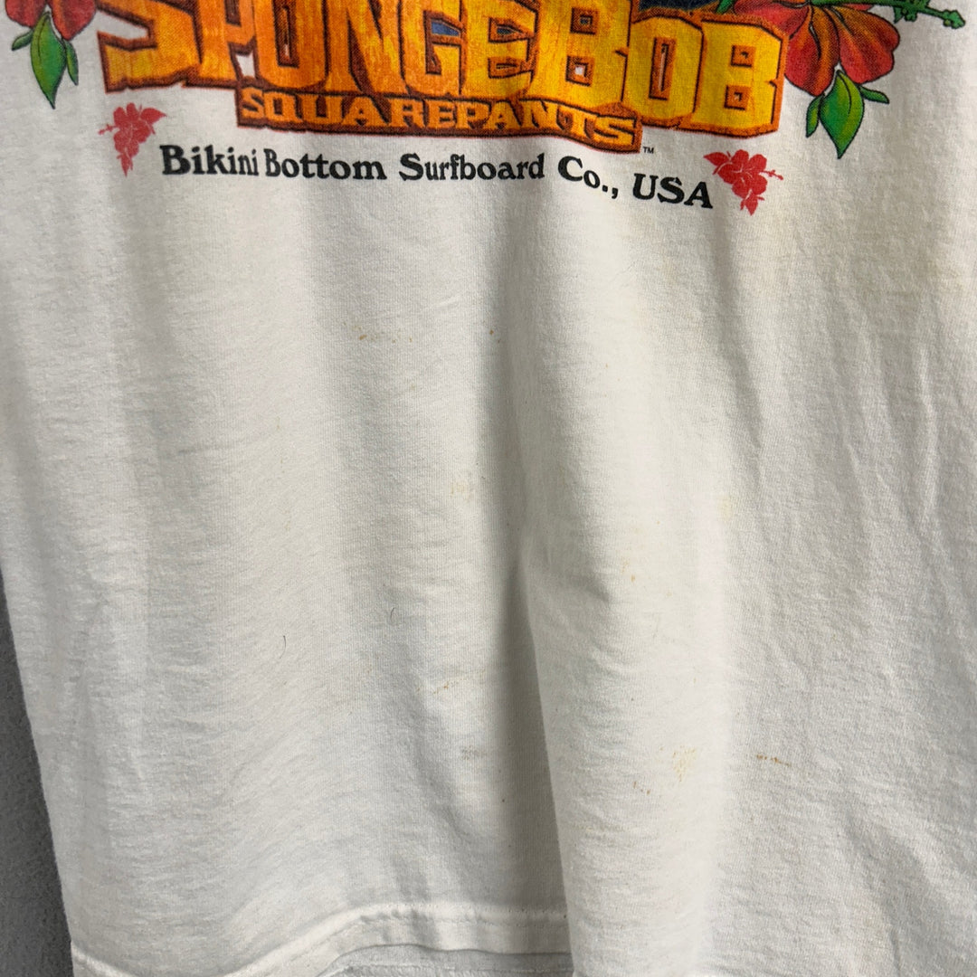 Vintage Spongebob Squarepants Ringer T Shirt Size XL
