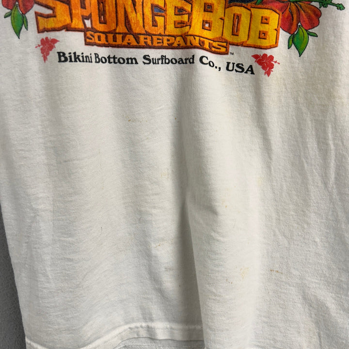 Vintage Spongebob Squarepants Ringer T Shirt Size XL