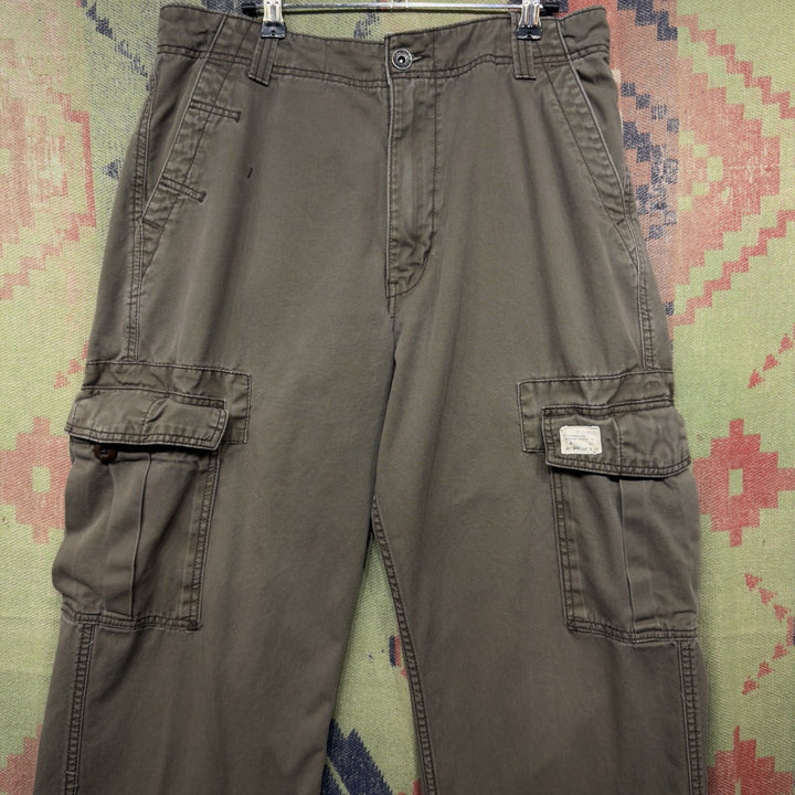 Levi's Vintage Workwear Loose Fit Cargo Pants Size 34 2000s Y2K Baggy