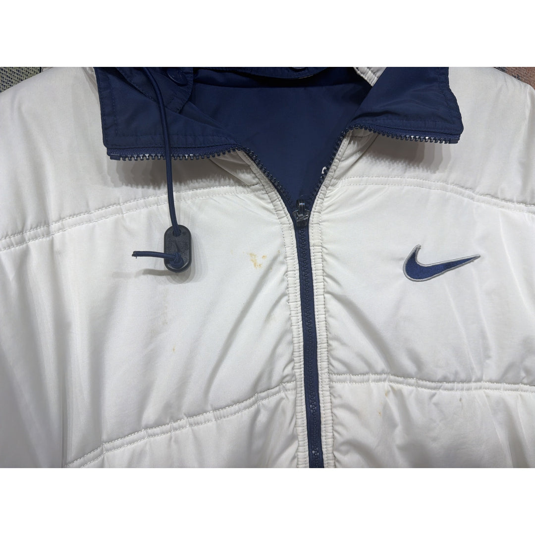 Nike Vintage Reversible Puffer Jacket Large 90s