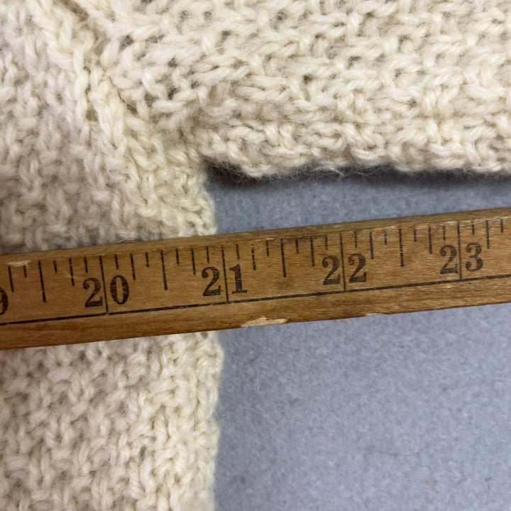 Vintage John Molloy Irish Wool Cable Knit Sweater Size Medium
