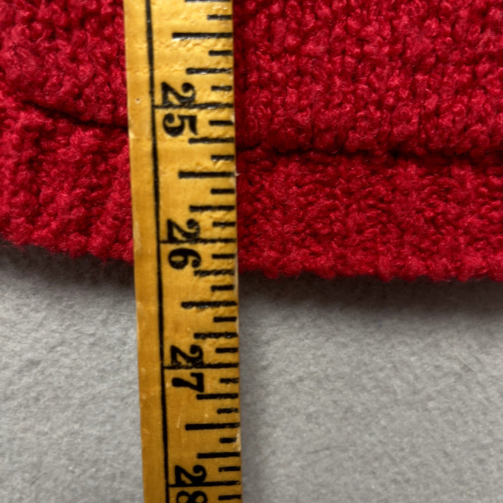 90's Miceli Women's Red Cardigan Sweater Size Large