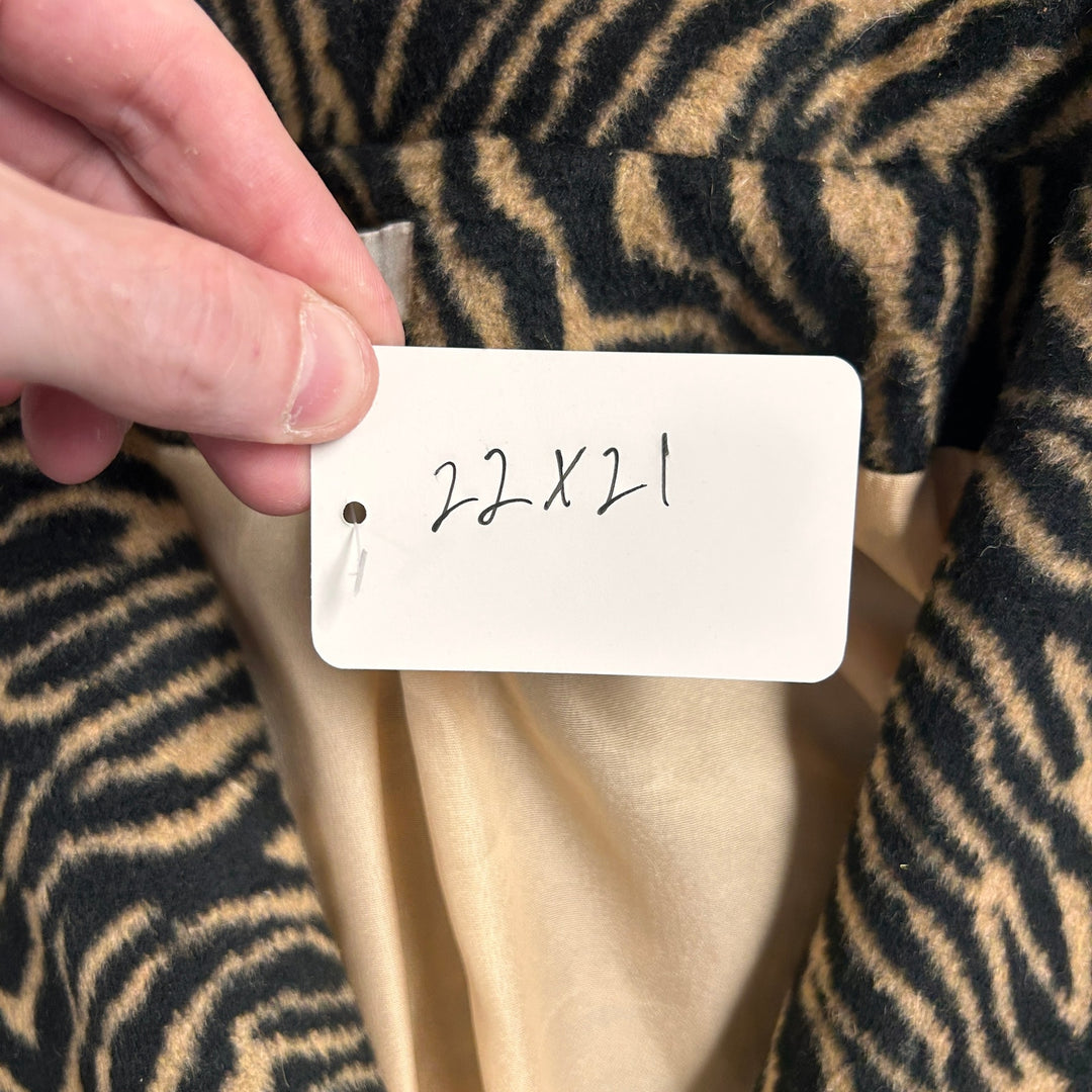 Women's A.Peach Tiger Stripe Jacket Size XS