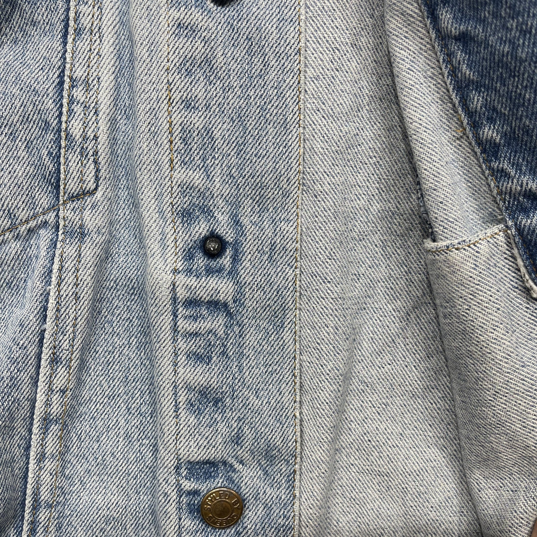 Vintage 90s Queens Denim Jacket Size  Medium
