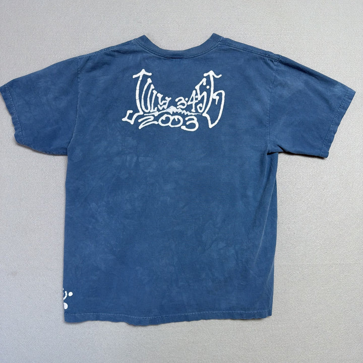 Vintage High Sierra Music Festival Batik Tie Dye T Shirt Size Medium