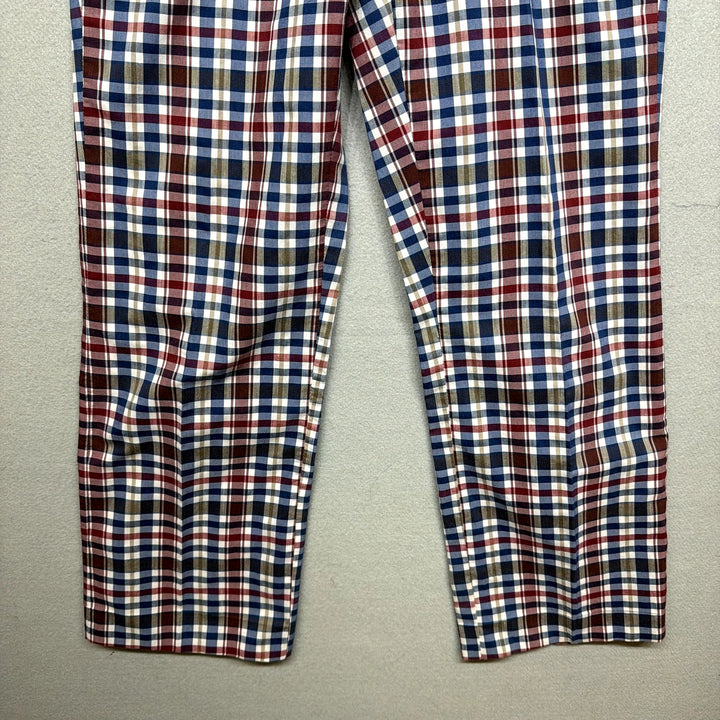 Vintage Lacoste Plaid Pants Size 32