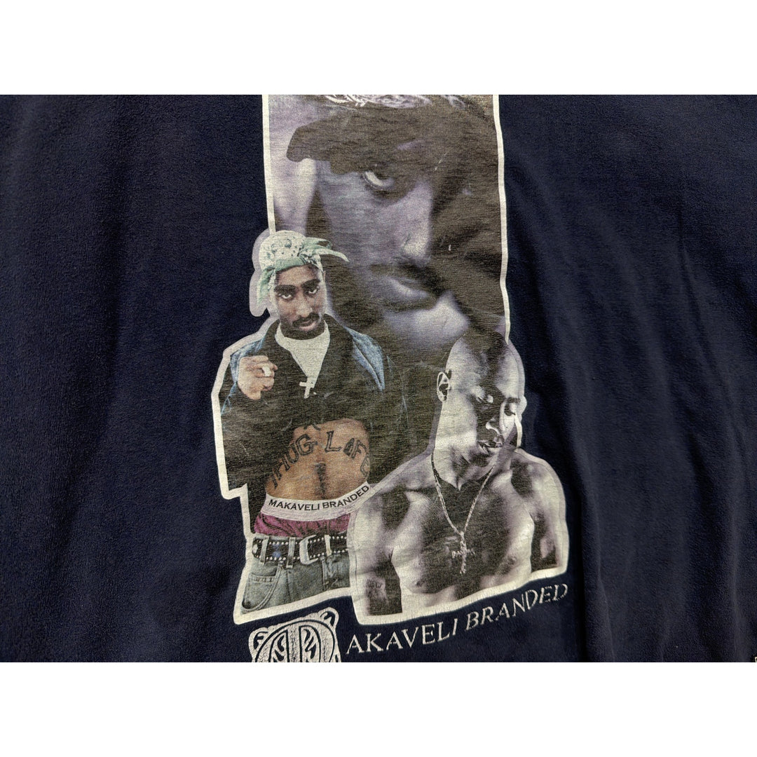 Tupac Makaveli Vintage T Shirt Size XXL 2000s