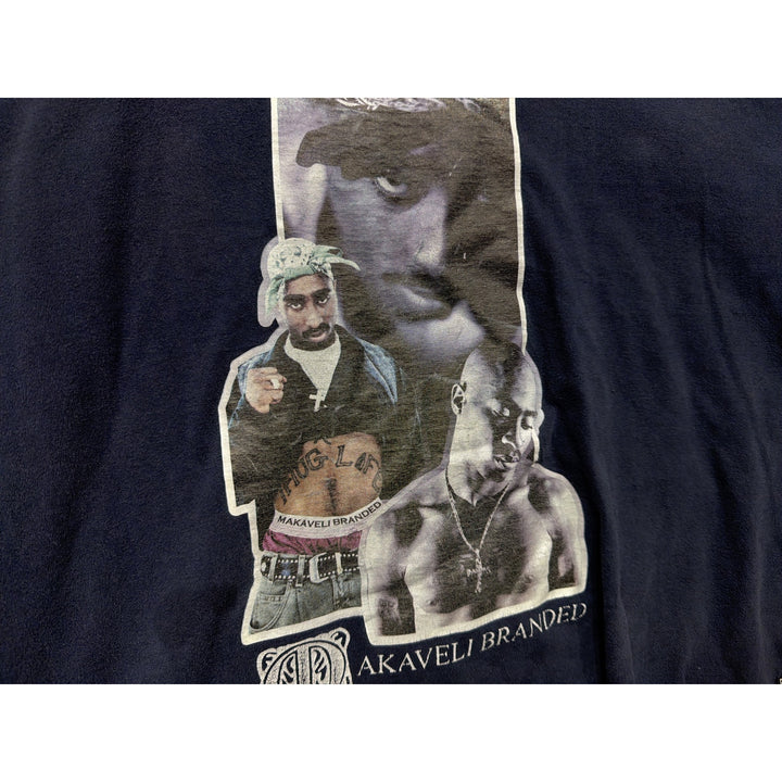Tupac Makaveli Vintage T Shirt Size XXL 2000s