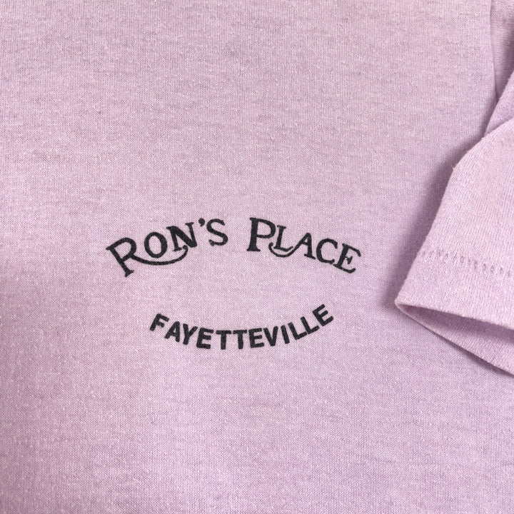 Vintage Ron's Place Gay Bar Fayetteville Arkansas T Shirt Size XL
