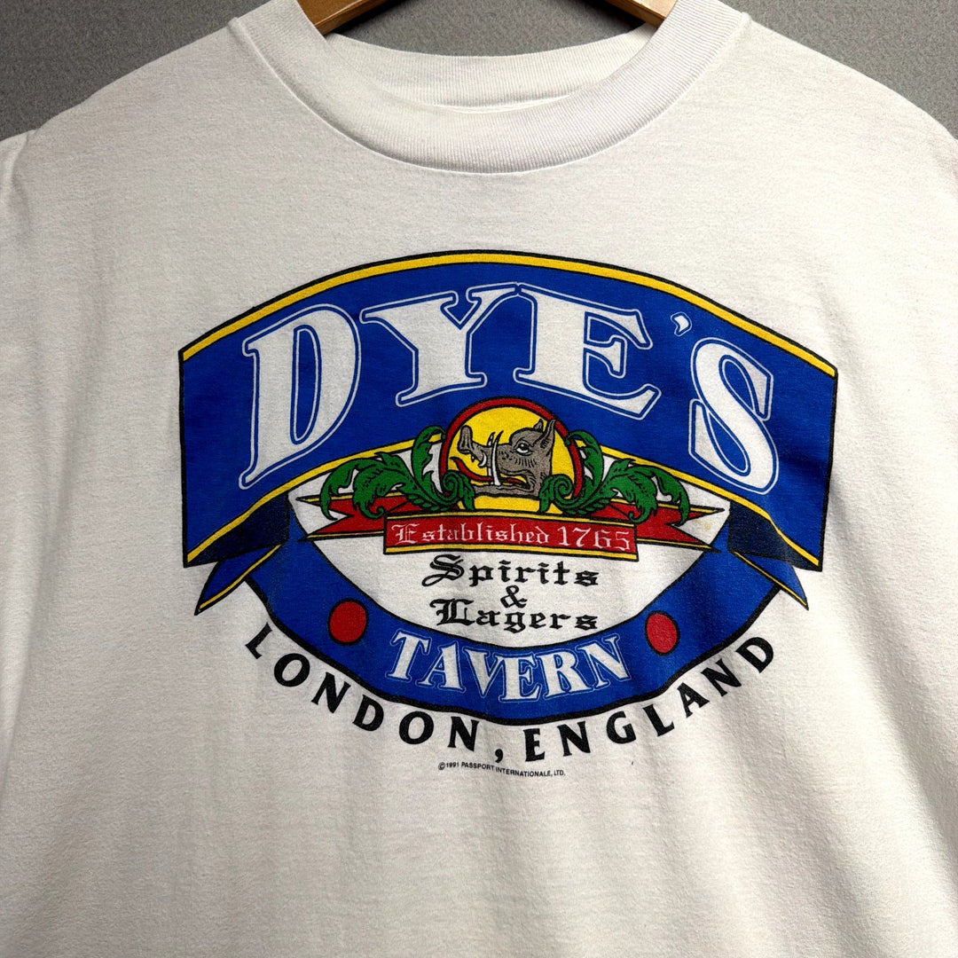 Vintage Dye's Tavern T Shirt Size XXL