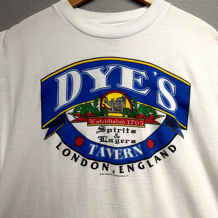 Vintage Dye's Tavern T Shirt Size XXL