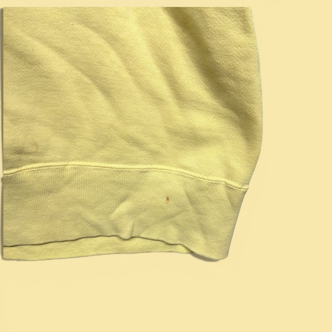 Vintage University of Arkansas 60s Artex Non Flocked Short Sleeve Sweatshirt Med