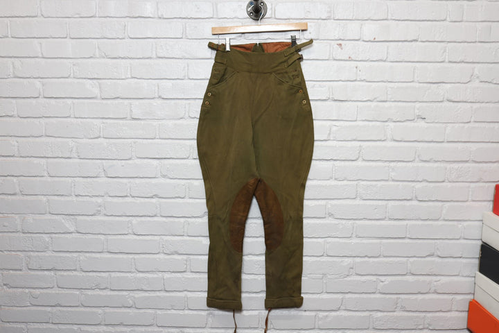 40s cavalry pants jodhpur riding breeches size 23/28.5