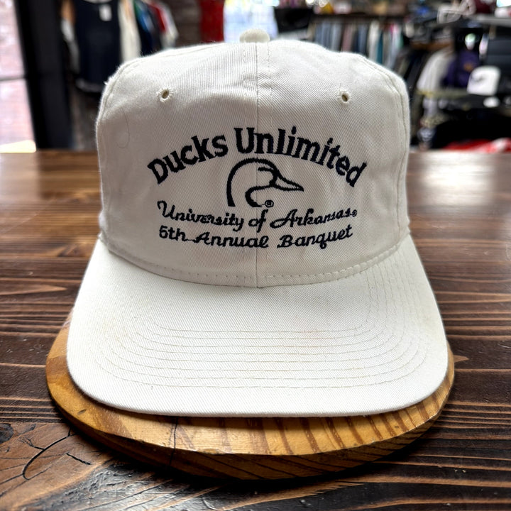 Vintage Ducks Unlimited University of Arkansas Snapback Hat