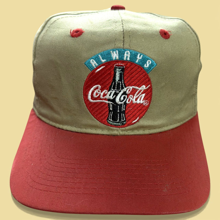 Vintage 90s Coca Cola Snapback Hat