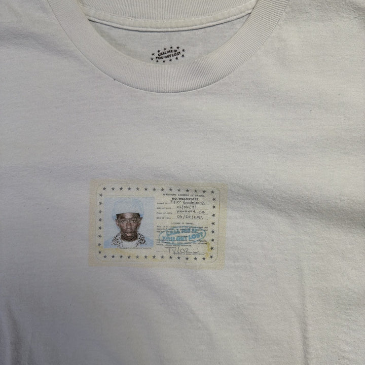 Tyler the Creator Call me if you get Lost Tour T Shirt Size Large