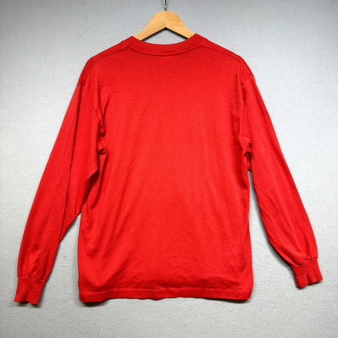 Vintage Texas Tech Red Raider Road Race T Shirt Size Large