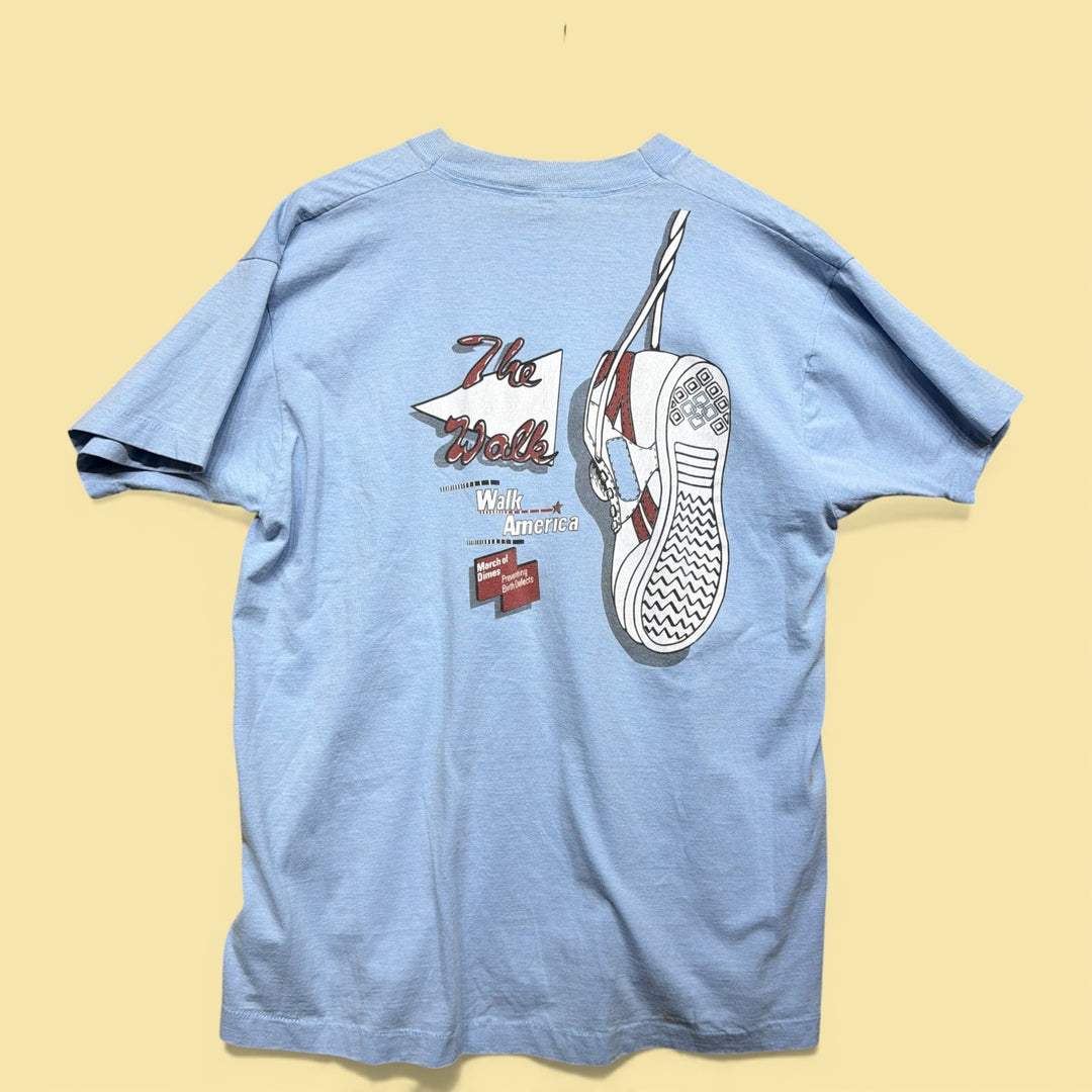 Vintage 90s Coca-Cola Sneakers T Shirt Size XL