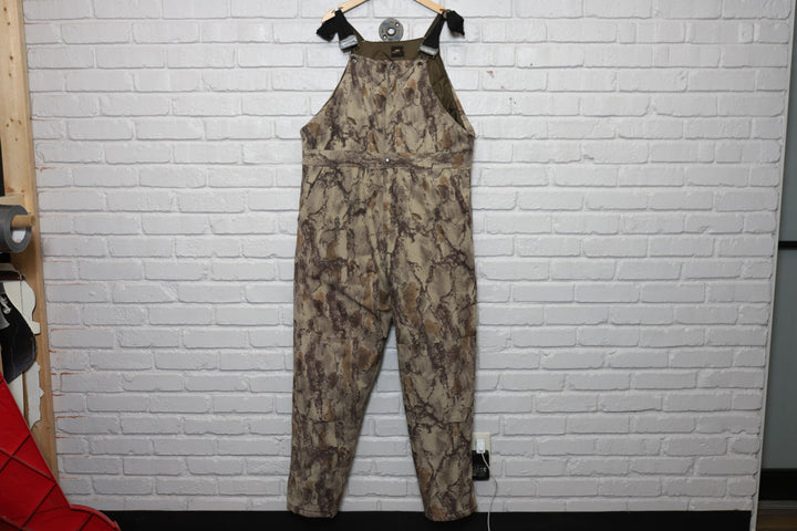 2000s natural gear camo hunting overalls size xl