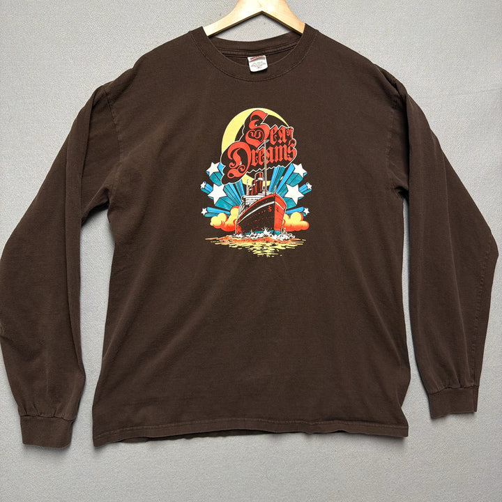 Vintage Sea Of Dreams String Cheese incident Tour Music Festival Shirt Size XL