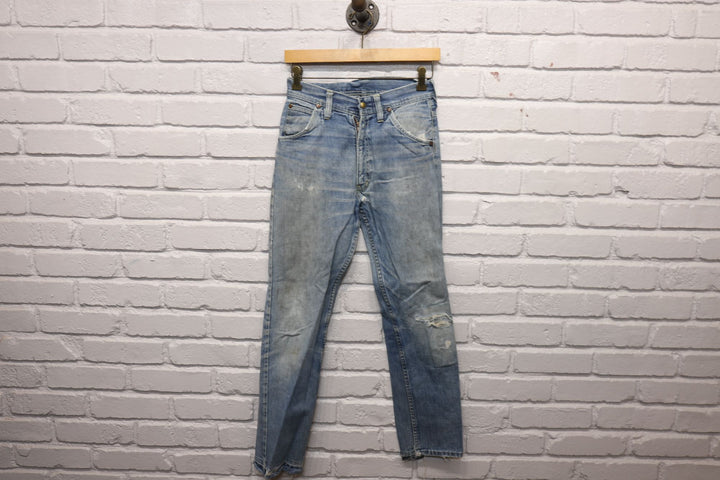 60s tuf nut distressed denim jeans size 26/28