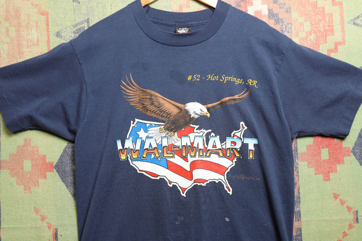 Walmart Eagle Vintage T Shirt Large 90s