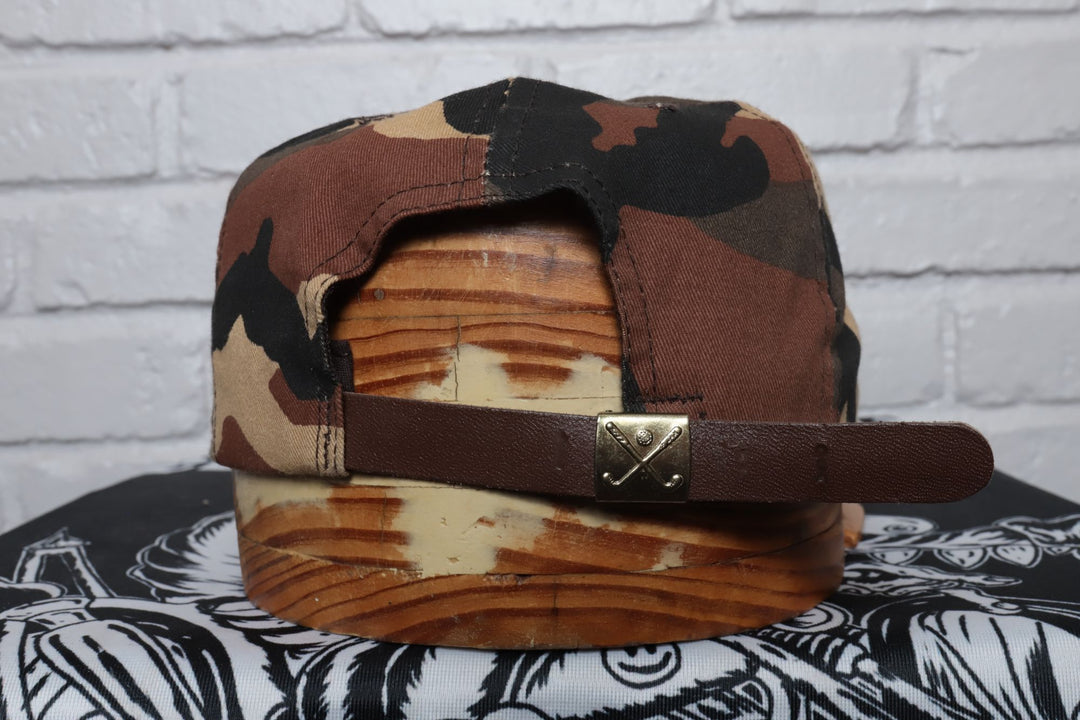 80s Vintage Entrix Camo Trucker Hat