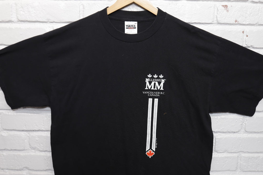 Millenium Vancouver Canada Vintage T Shirt XL 2000s