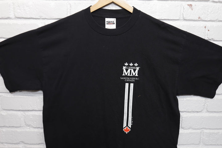 Millenium Vancouver Canada Vintage T Shirt XL 2000s